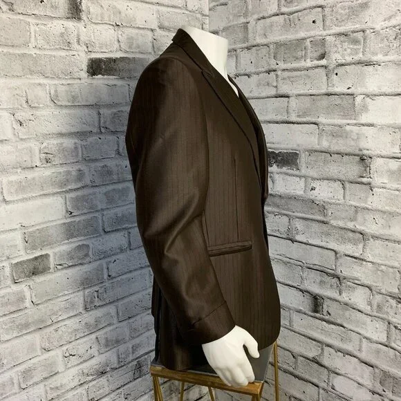 Vintage 70s Stan's of Las Vegas Union Made Chocolate Brown Blazer